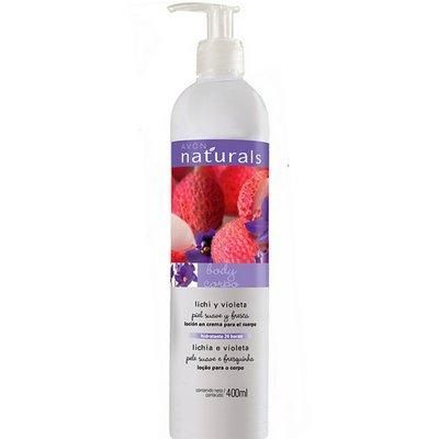 Hidratante naturals lichia e violeta 400ml (AVON)